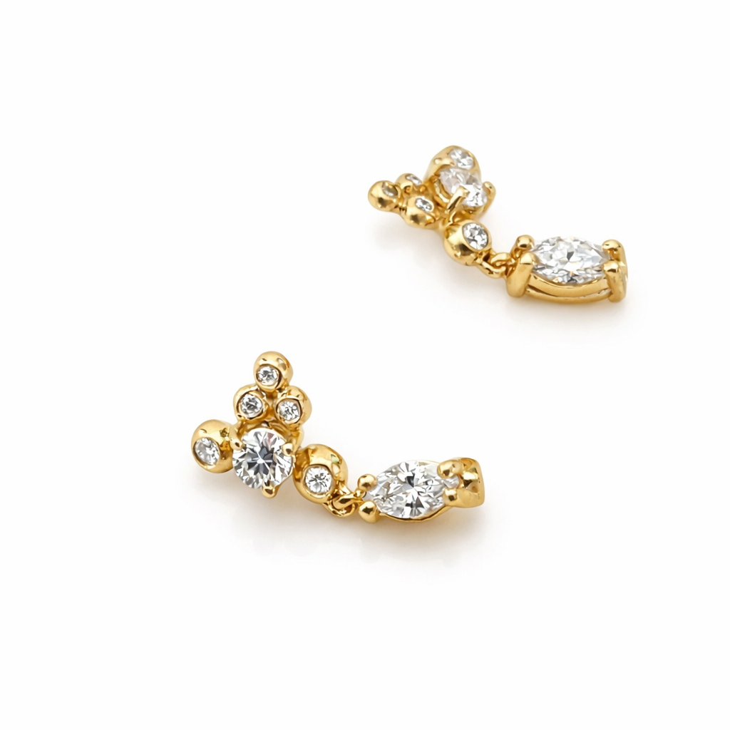 Désirée Dangling Earrings | Mikkel Brøgger