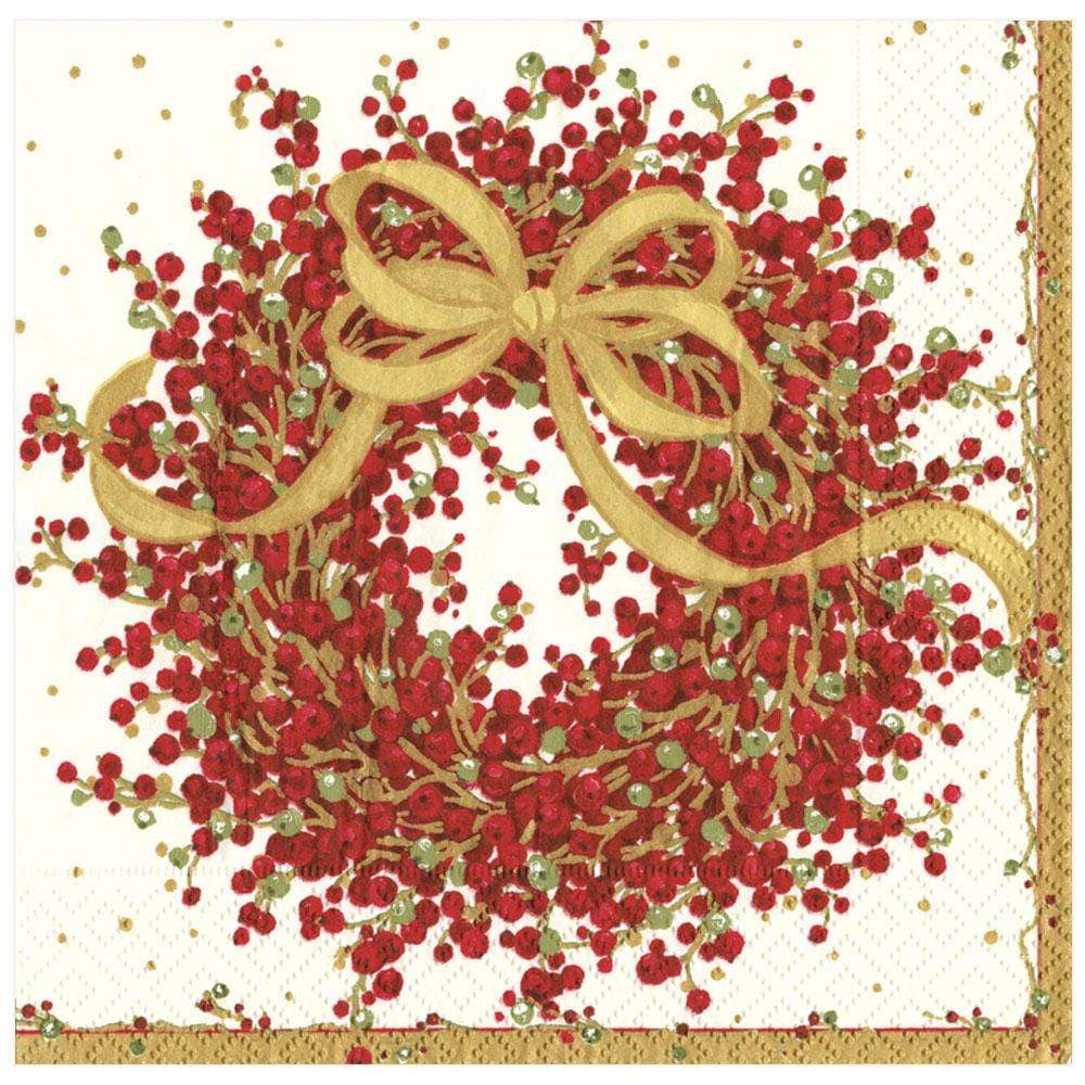 Pepperberry Paper Dinner Napkins by Caspari