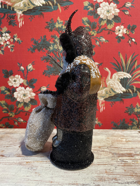 Krampus - Dark Brown With Bag And Switches | Ino Schaller
