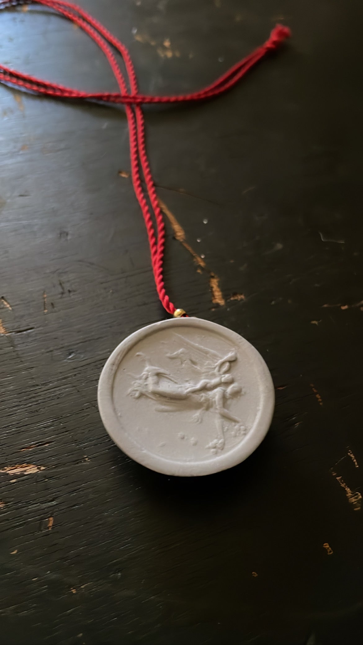 Flora Cameo Pendant by Marcie McGoldrick&nbsp;