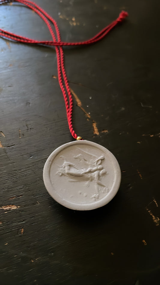 Flora Cameo Pendant by Marcie McGoldrick&nbsp;