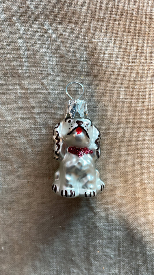 Mini Dog | Nostalgie Christbaumschmuck
