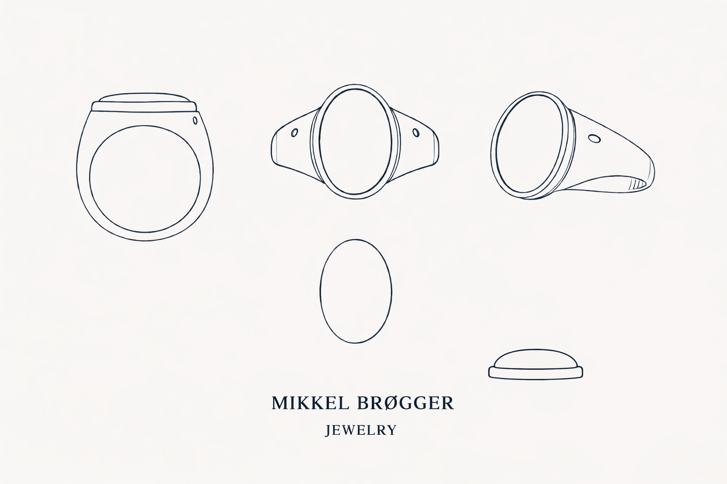 Opus Ovatus Ring | Mikkel Brøgger
