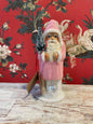 Candy Pink Santa With Tree Beaded | Ino Schaller