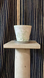 Light Green Bendtsen Pot Marbleized | Handmade Erik Bendtsen Ceramics