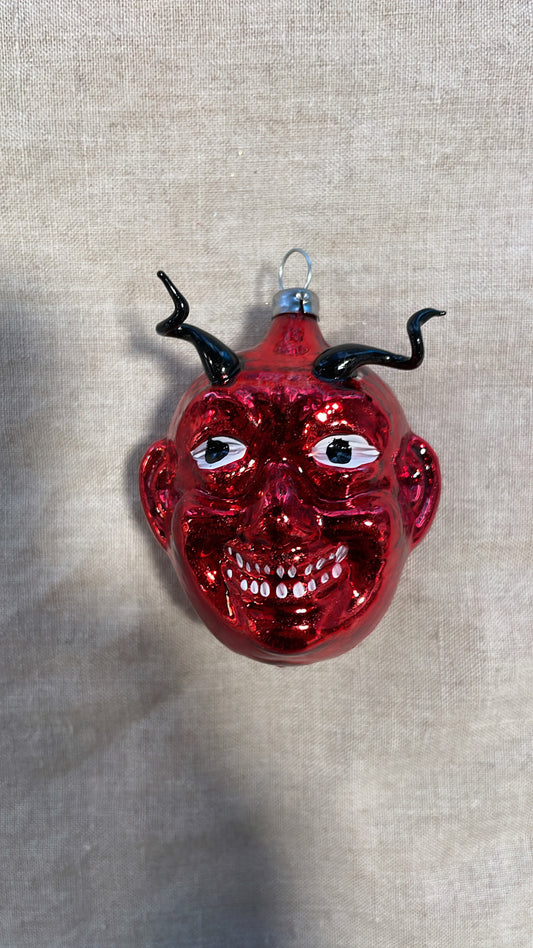 Nostalgic Devil's Head  | Nostalgie Christbaumschmuck