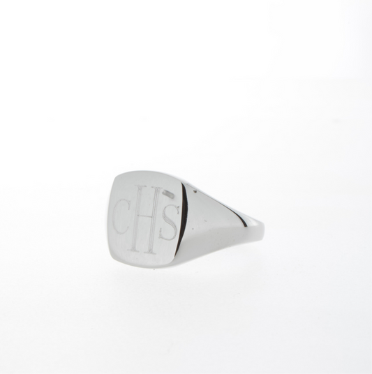 Classic Signet Ring - Sterling Silver