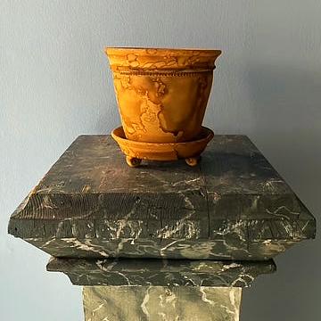 Teak Unglazed Faaborg Pot | Handmade Erik Bendtsen Ceramics