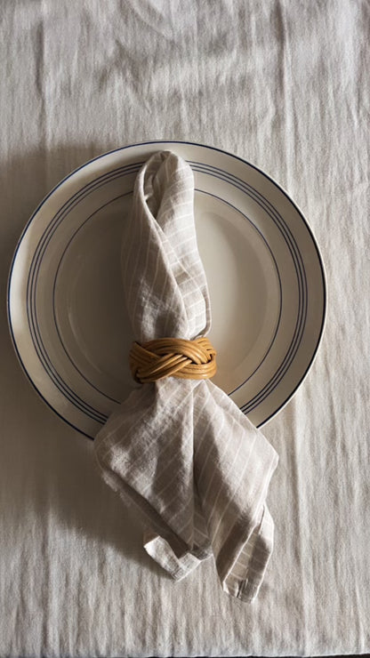 French Linen Napkins - Charvet Éditions