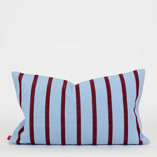 AMERICA Cushion Cover, 30 × 50 cm, Blue / Wine | A World of Craft