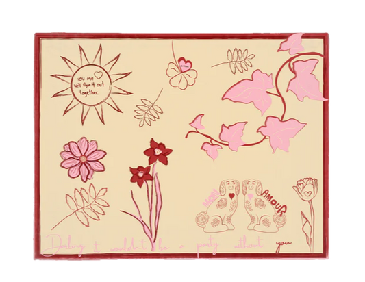 NojiNoji It Wouldn't Be a Party Without You Placemat (Multi)