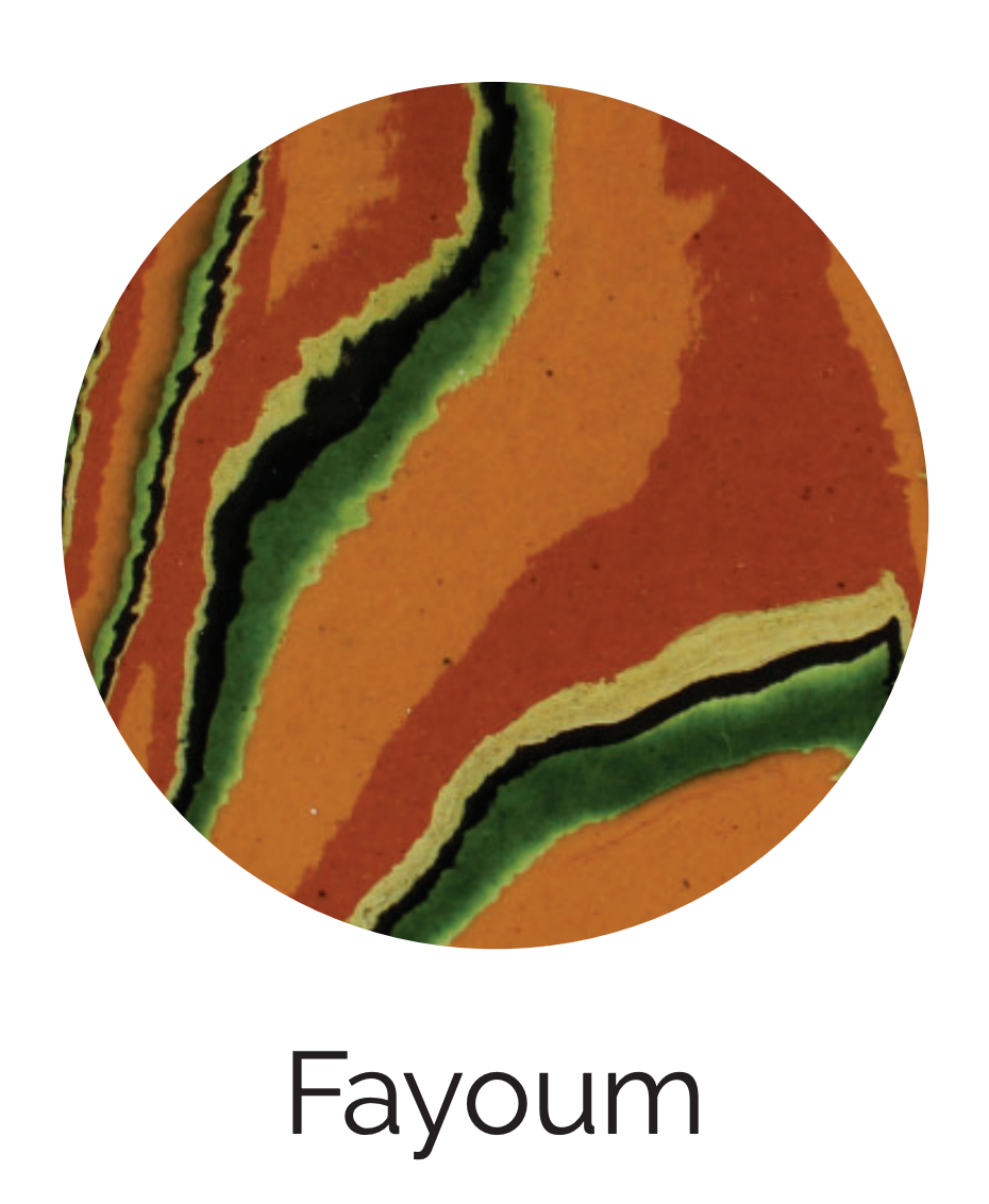 “Fabrizio” Plate Fayoum - Atelier Saint André Perrin - Special Order