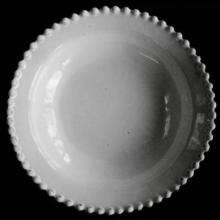 Adélaïde Deep Platter, set of 6 by Astier de Villatte, B2B view on black background