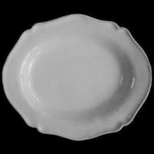 Bac Large Soup Plate, set of 6 by Astier de Villatte, B2B view on black background