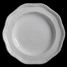 Clarabelle Soup Plate, set of 6 by Astier de Villatte, B2B view on black background