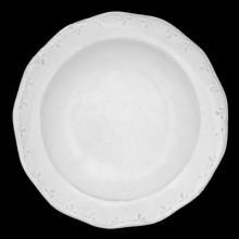 Capri Soup Plate, set of 6 by Astier de Villatte, B2B view on black background