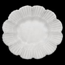 Drapé Soup Plate, set of 6 by Astier de Villatte, B2B view on black background