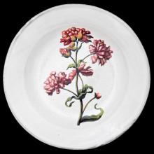 John Derian Double Catch Fly Soup Plate, set of 6 by Astier de Villatte, B2B view on black background