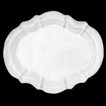 Rome Small Soup Plate, set of 6 by Astier de Villatte, B2B view on black background