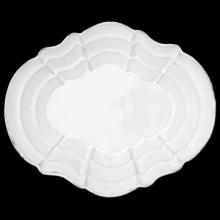 Rome Soup Plate, set of 6 by Astier de Villatte, B2B view on black background