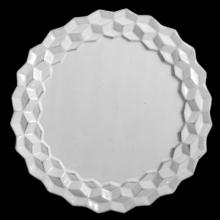 Cube Dinner Plate, set of 6 by Astier de Villatte, B2B view on black background