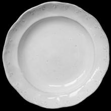 Capri Dinner Plate, set of 6 by Astier de Villatte, B2B view on black background