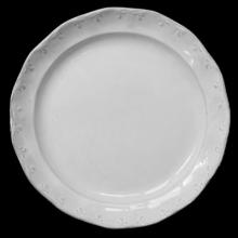Capri Large Dinner Plate, set of 6 by Astier de Villatte, B2B view on black background