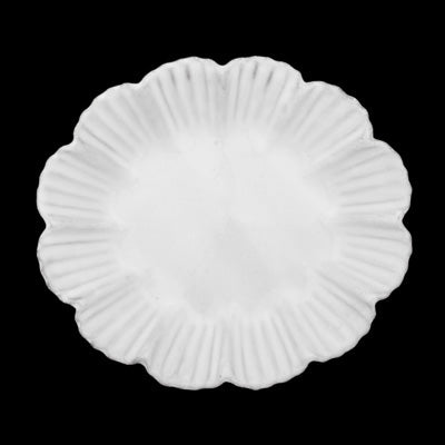 Drapé Dessert Plate Set of 6 - Astier de Villatte: Exclusive Pre-Order Item