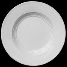 Grand Chalet Dessert Plate without Decoration, set of 6 by Astier de Villatte, B2B view on black background
