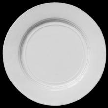 Grand Chalet Dinner Plate without Decoration, set of 6 by Astier de Villatte, B2B view on black background