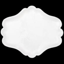 Glouton Large Dinner Plate, set of 6 by Astier de Villatte, B2B view on black background