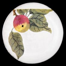 John Derian Medium Qince Plate, set of 6 by Astier de Villatte, B2B view on black background