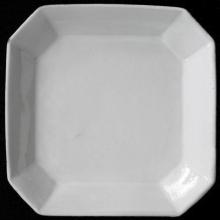 Révolution Soup Plate, set of 6 by Astier de Villatte, B2B view on black background