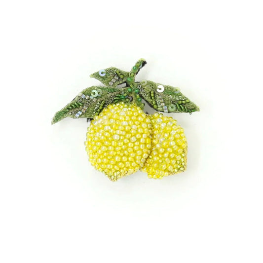 Amalfi Lemons Brooch Pin | Trovelore