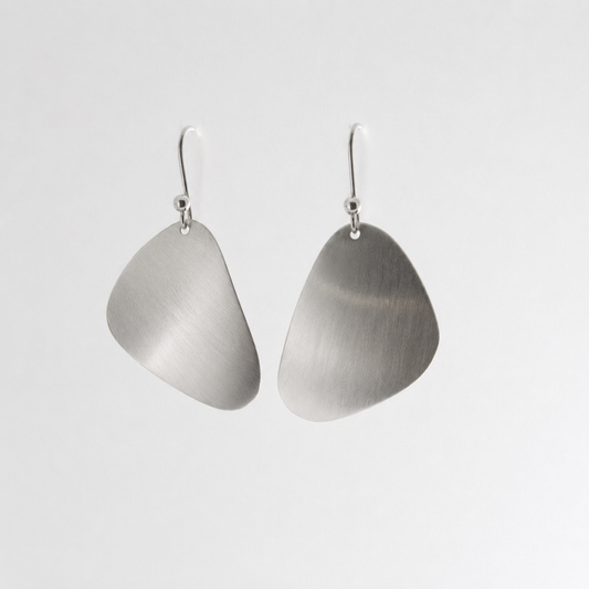 Silver Stone Anne Earrings | Mikkel Brøgger