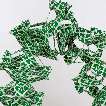 White/Green Kathmandu - Swedish Garland | Christmas Ornament