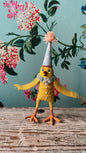 Celebration Chick Figure | Vintage by Crystal Spun Cotton Ornament