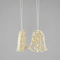 Quilled Bell - Christmas Decoration 2-Pack | Christmas Ornament