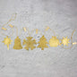 Brass Christmas Garland by A World of Craft