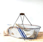 Vintage French Wire Market Basket