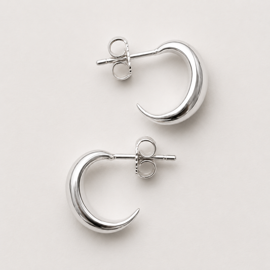 Basket Silver Earrings | Mikkel Brøgger