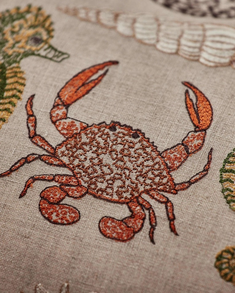 Beach Walk Pillow | Coral & Tusk