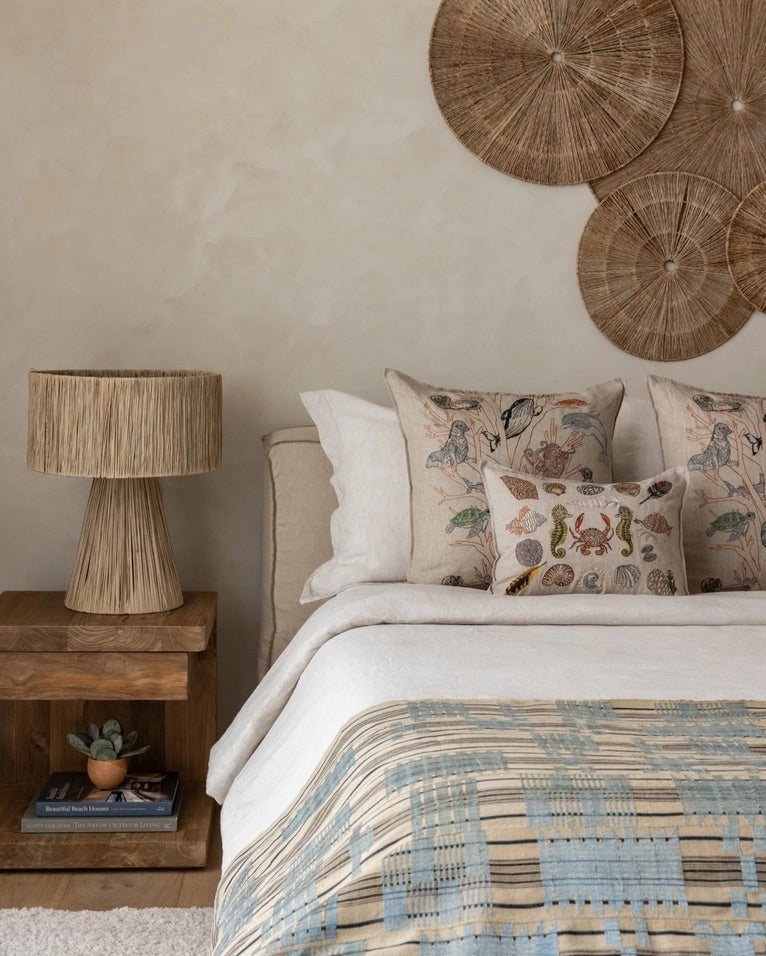 Beach Walk Pillow | Coral & Tusk