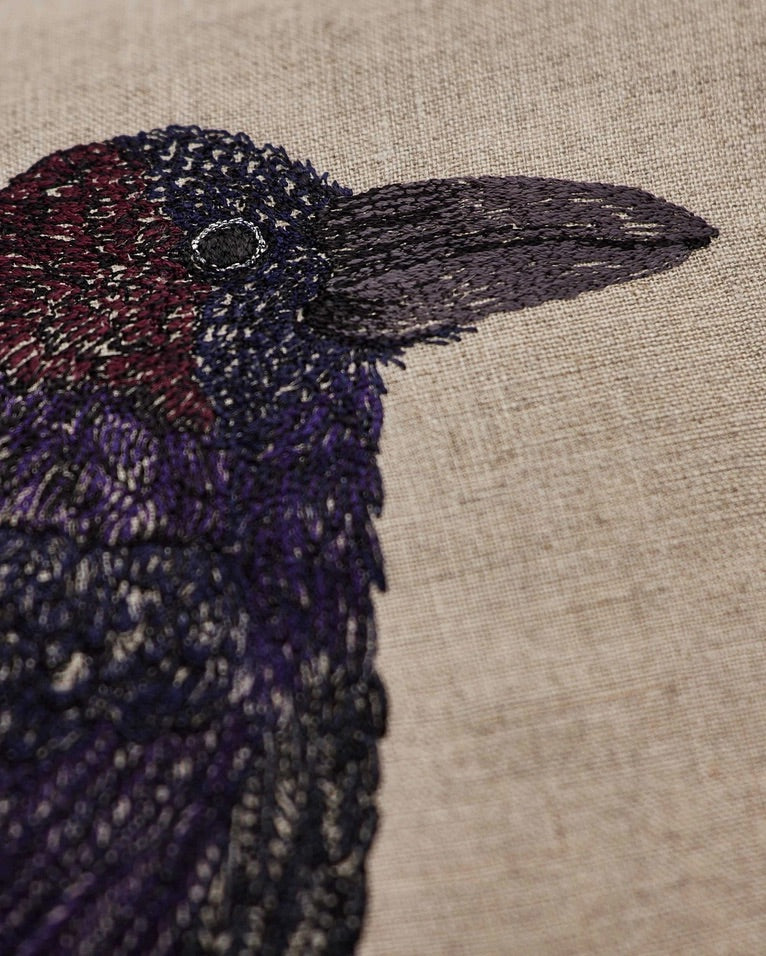 Blackbird with Acorn Pillow | Coral & Tusk