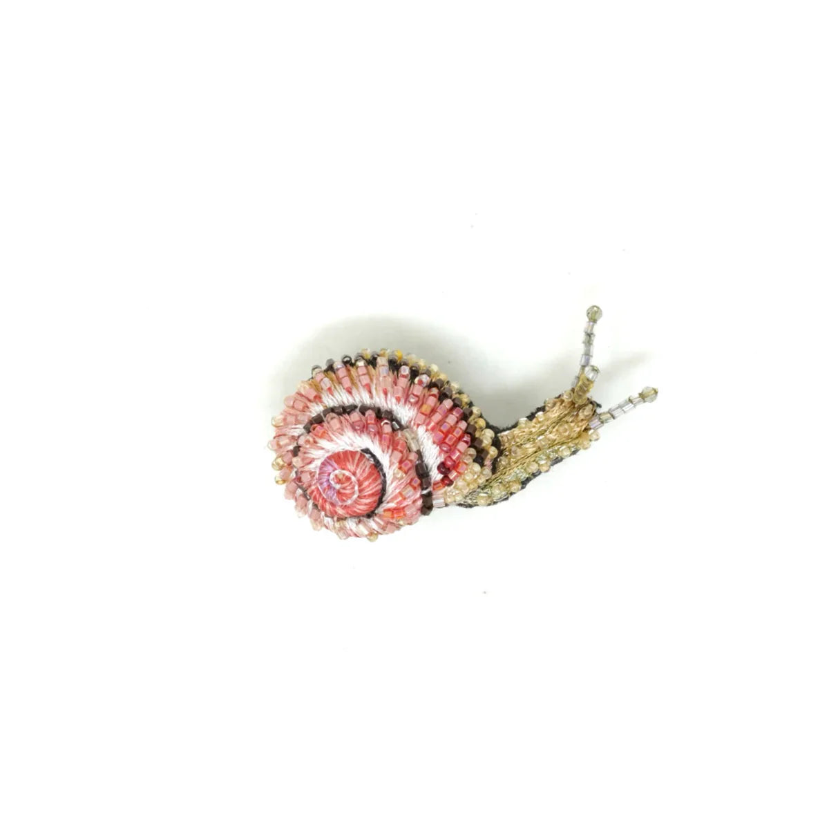 Blinking Snail Brooch Pin| Trovelore