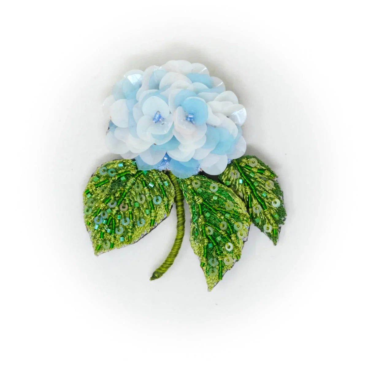 Blooming Hydrangea Brooch Pin | Trovelore