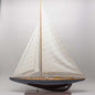 Vintage Model Yacht on Stand, 20th Century (92 cm)