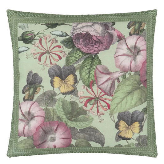 Botany Sage Cushion - John Derian