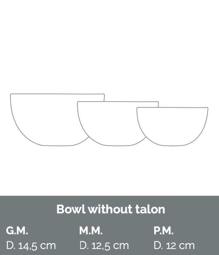 Macao Large Bowl without foot | Atelier Saint André Perrin