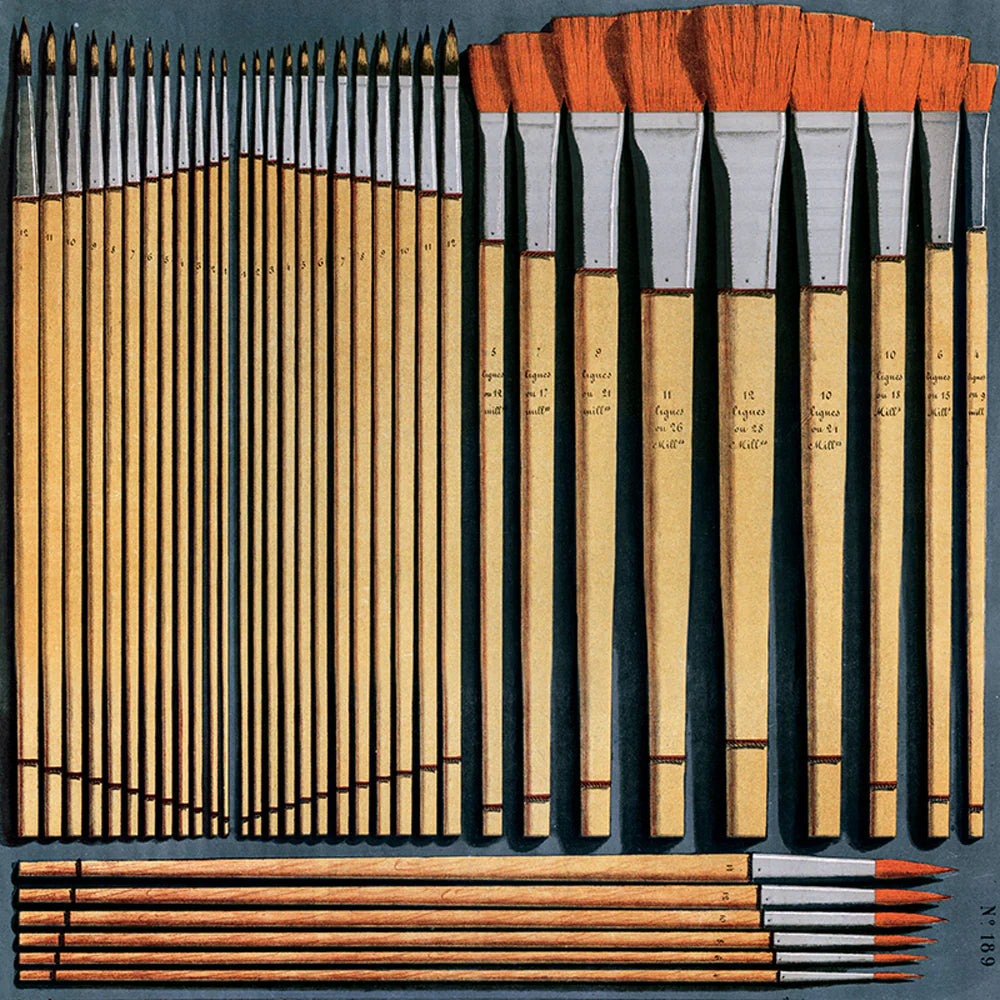 Brosses en Maitre 81 Silk Scarf | John Derian